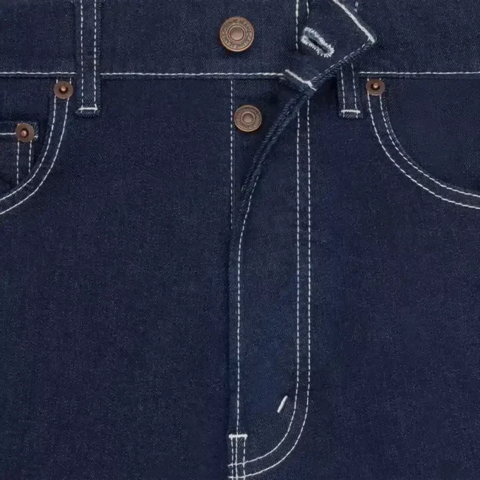 Boyfriend-Jeans 001 aus Baumwoll-Denim Boyfriend-Jeans 001 aus Baumwoll-Denim