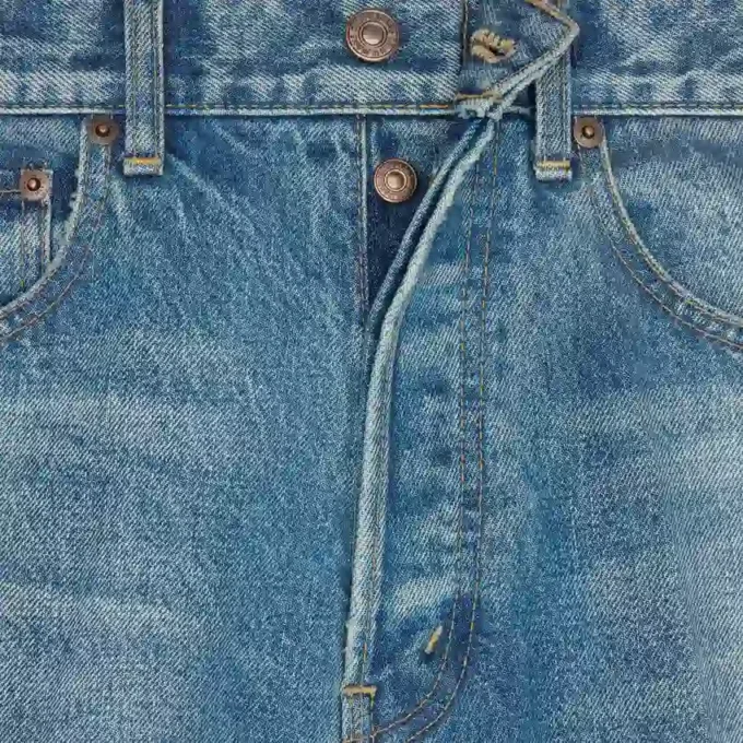 Boyfriend-Jeans 001 aus Baumwoll-Denim Boyfriend-Jeans 001 aus Baumwoll-Denim