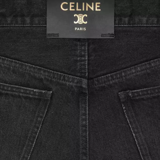 Boyfriend-Jeans 001 aus Baumwoll-Denim