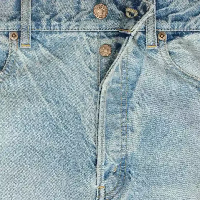 Boyfriend-Jeans 001 aus Baumwoll-Denim