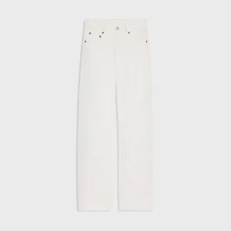 Boyfriend-Jeans 001 aus schwerem Baumwolltwill