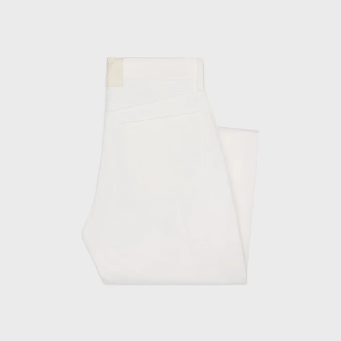 Boyfriend-Jeans 001 aus schwerem Baumwolltwill Boyfriend-Jeans 001 aus schwerem Baumwolltwill
