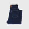 Boyfriend-Jeans 002 aus leichtem Indigo-Denim
