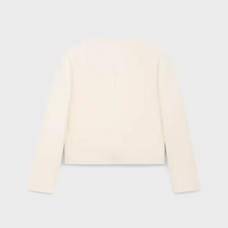 Brompton-Jacke aus Woll-Seiden-Gabardine