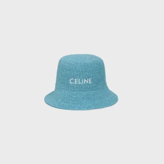 Bucket Hat aus Raffia