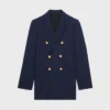 Camden-Jacke aus Wollgabardine
