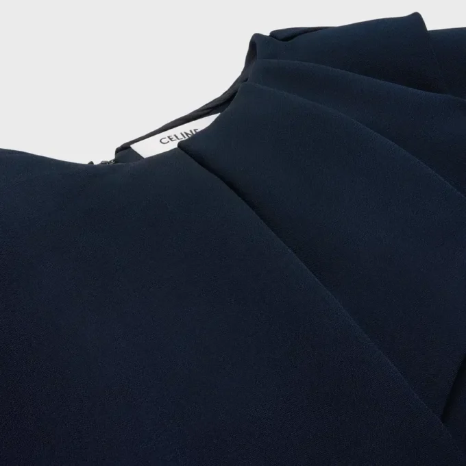 Cape-Kleid aus Viskose-Cady