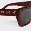 Cat Eye S342 Sonnenbrille aus Acetat