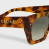 Cat Eye S342 Sonnenbrille aus Acetat
