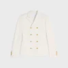 Cavaliere-Jacke aus Stretch-Wollgabardine