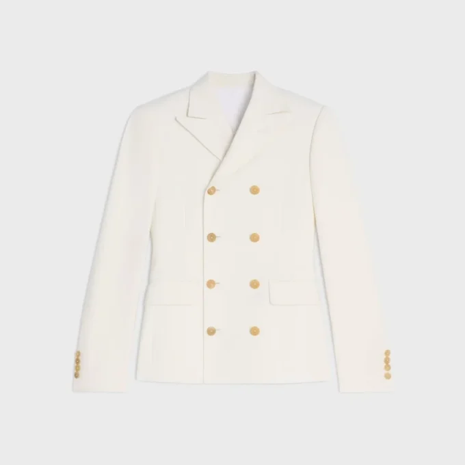 Cavaliere-Jacke aus Stretch-Wollgabardine