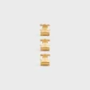 CELINE 3er-Set Mini-Haarklammern aus Messing mit Goldfinish und Stahl CELINE 3er-Set Mini-Haarklammern aus Messing mit Goldfinish und Stahl