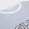 CELINE 70’S T-Shirt aus gestreiftem Jersey