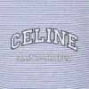 CELINE 70’S T-Shirt aus gestreiftem Jersey