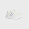 CELINE – Block-Sneaker mit Triomphe-Motiv auf der Rückseite und Keilsohle aus Kalbsleder CELINE – Block-Sneaker mit Triomphe-Motiv auf der Rückseite und Keilsohle aus Kalbsleder