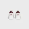 CELINE – Block-Sneaker mit Triomphe-Motiv auf der Rückseite und Keilsohle aus Kalbsleder CELINE – Block-Sneaker mit Triomphe-Motiv auf der Rückseite und Keilsohle aus Kalbsleder