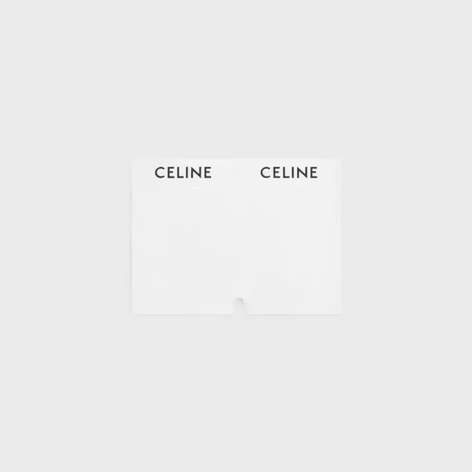 CELINE Boxershorts aus Baumwolljersey CELINE Boxershorts aus Baumwolljersey