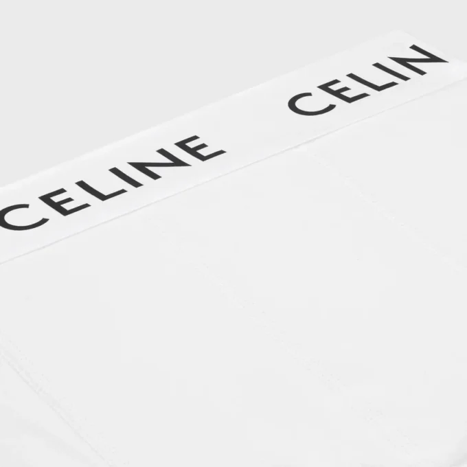 CELINE Boxershorts aus Baumwolljersey CELINE Boxershorts aus Baumwolljersey