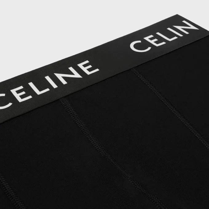 CELINE Boxershorts aus Baumwolljersey CELINE Boxershorts aus Baumwolljersey