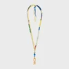 CELINE Charms Cordon-Halskette aus Seide und Messing mit Goldfinish CELINE Charms Cordon-Halskette aus Seide und Messing mit Goldfinish