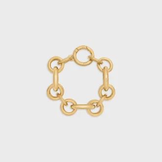 CELINE Charms Heritage Chunky Armband aus Messing mit Goldfinish CELINE Charms Heritage Chunky Armband aus Messing mit Goldfinish