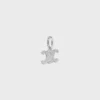 CELINE Charms Triomphe aus Strass und Messing mit Rhodium-Finish