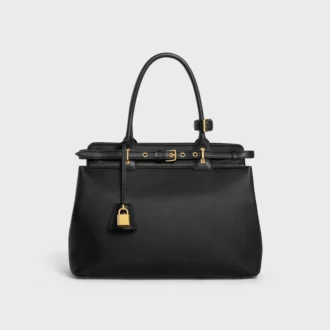 Celine Conti Tasche aus geschmeidigem genarbtem Kalbsleder