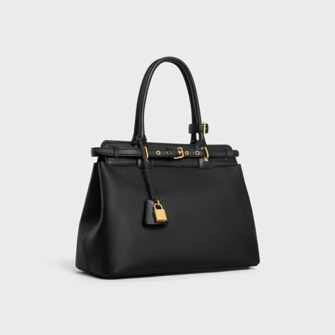 Celine Conti Tasche aus geschmeidigem genarbtem Kalbsleder Celine Conti Tasche aus geschmeidigem genarbtem Kalbsleder