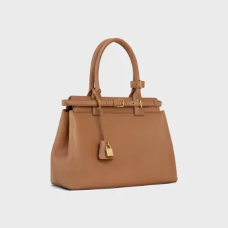 Celine Conti Tasche aus geschmeidigem genarbtem Kalbsleder