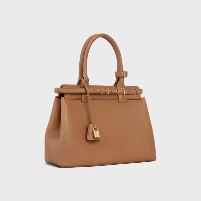 Celine Conti Tasche aus geschmeidigem genarbtem Kalbsleder Celine Conti Tasche aus geschmeidigem genarbtem Kalbsleder
