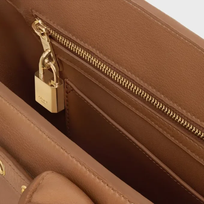 Celine Conti Tasche aus geschmeidigem genarbtem Kalbsleder Celine Conti Tasche aus geschmeidigem genarbtem Kalbsleder