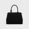 CELINE Conti Tasche aus Kalbsveloursleder