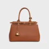 Celine Conti Tasche aus naturfarbenem Kalbsleder Celine Conti Tasche aus naturfarbenem Kalbsleder