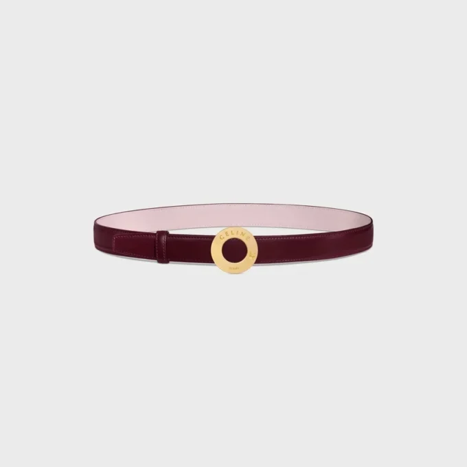 CELINE Disc-Schnalle & wendbares Band 25 mm CELINE Disc-Schnalle & wendbares Band 25 mm