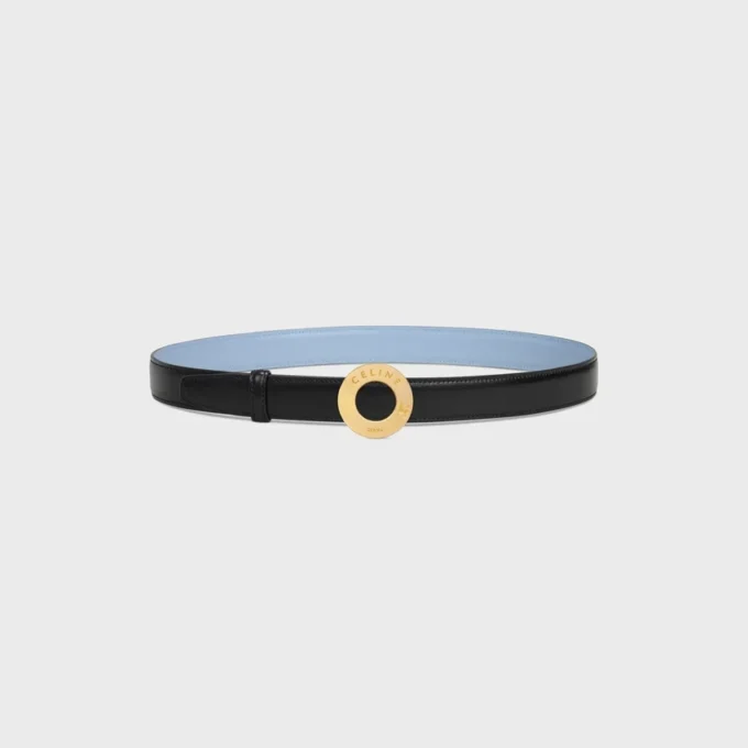 CELINE Disc-Schnalle & wendbares Band 25 mm CELINE Disc-Schnalle & wendbares Band 25 mm