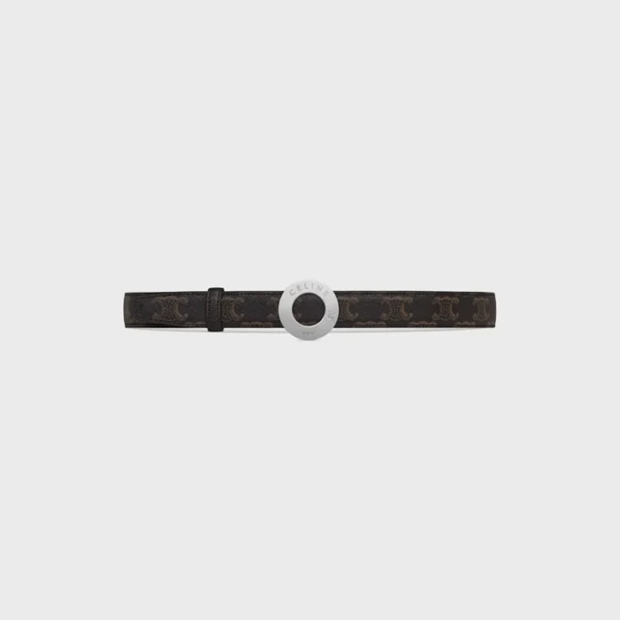 CELINE Disc-Schnalle & wendbares Band 25 mm CELINE Disc-Schnalle & wendbares Band 25 mm