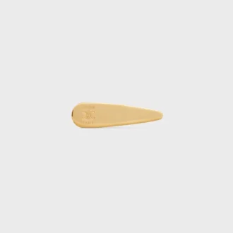 CELINE-Haarspange aus Messing mit Goldfinish, Stahl und Zamak CELINE-Haarspange aus Messing mit Goldfinish, Stahl und Zamak