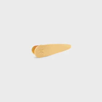CELINE-Haarspange aus Messing mit Goldfinish, Stahl und Zamak CELINE-Haarspange aus Messing mit Goldfinish, Stahl und Zamak