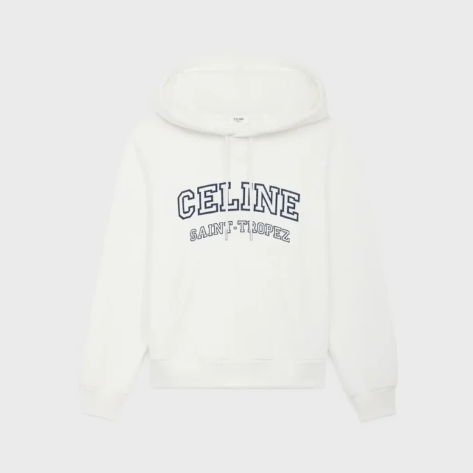 CELINE-Hoodie aus Baumwollfleece