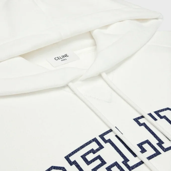 CELINE-Hoodie aus Baumwollfleece