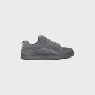 CELINE Huntington Low Lace-Up Sneaker aus Wildleder und Mesh