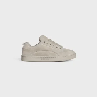 CELINE Huntington Low Lace-Up Sneaker aus Wildleder und Mesh