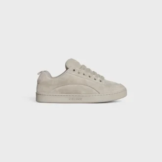 CELINE Huntington – Low-Top-Sneaker aus Kalbsveloursleder und Mesh
