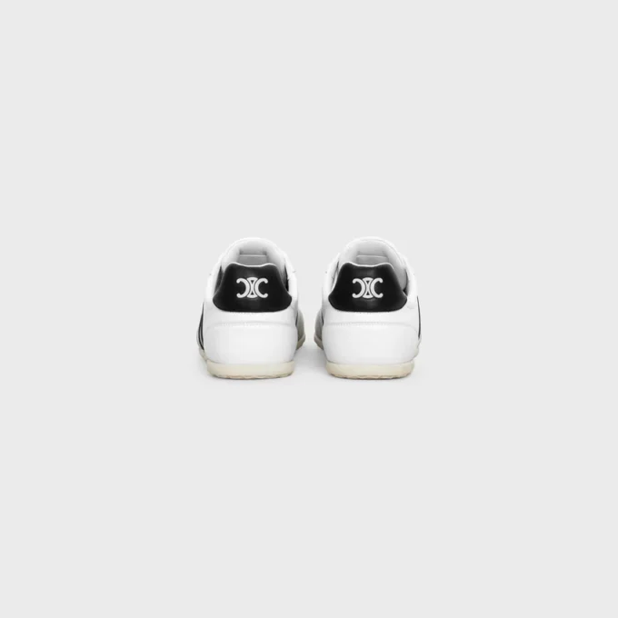 CELINE Jogger Low Schnürsneaker aus Kalbsleder und Wildleder
