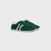 CELINE Jogger Low Schnürsneaker mit Triomphe-Motiv aus Wildleder und Kalbsleder CELINE Jogger Low Schnürsneaker mit Triomphe-Motiv aus Wildleder und Kalbsleder