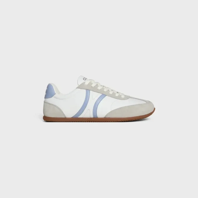CELINE Jogger – Niedriger Schnürsneaker aus Kalbsleder und Kalbsveloursleder CELINE Jogger – Niedriger Schnürsneaker aus Kalbsleder und Kalbsveloursleder