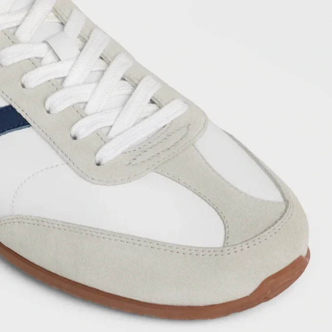 CELINE Jogger – Niedriger Schnürsneaker aus Kalbsleder und Kalbsveloursleder CELINE Jogger – Niedriger Schnürsneaker aus Kalbsleder und Kalbsveloursleder