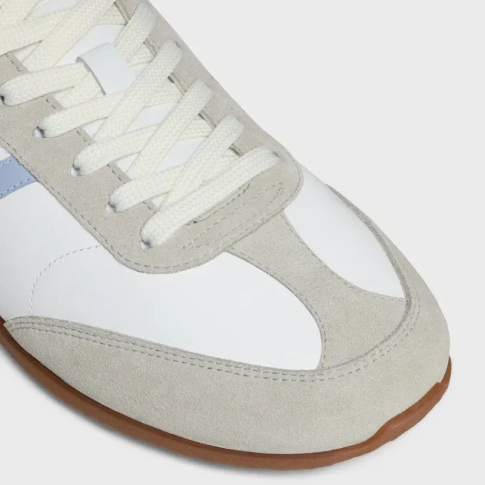 CELINE Jogger – Niedriger Schnürsneaker aus Kalbsleder und Kalbsveloursleder CELINE Jogger – Niedriger Schnürsneaker aus Kalbsleder und Kalbsveloursleder