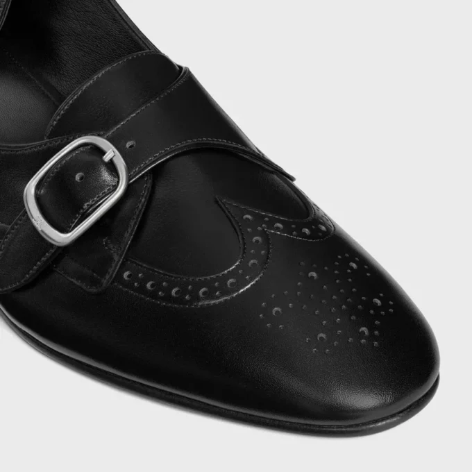 CELINE John Monk Strap aus geschmeidigem Kalbsleder CELINE John Monk Strap aus geschmeidigem Kalbsleder