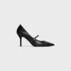 CELINE Judy Riemchenpumps aus Kalbsleder CELINE Judy Riemchenpumps aus Kalbsleder